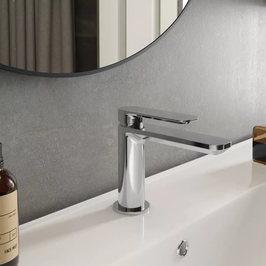 Set miscelatore lavabo e bidet con esterno doccia cromo – Fusion