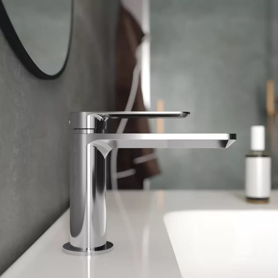 Set miscelatore lavabo e bidet con esterno doccia cromo – Fusion