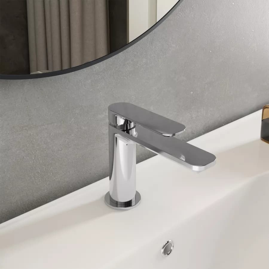 Set miscelatore lavabo e bidet con esterno doccia cromo – Fusion