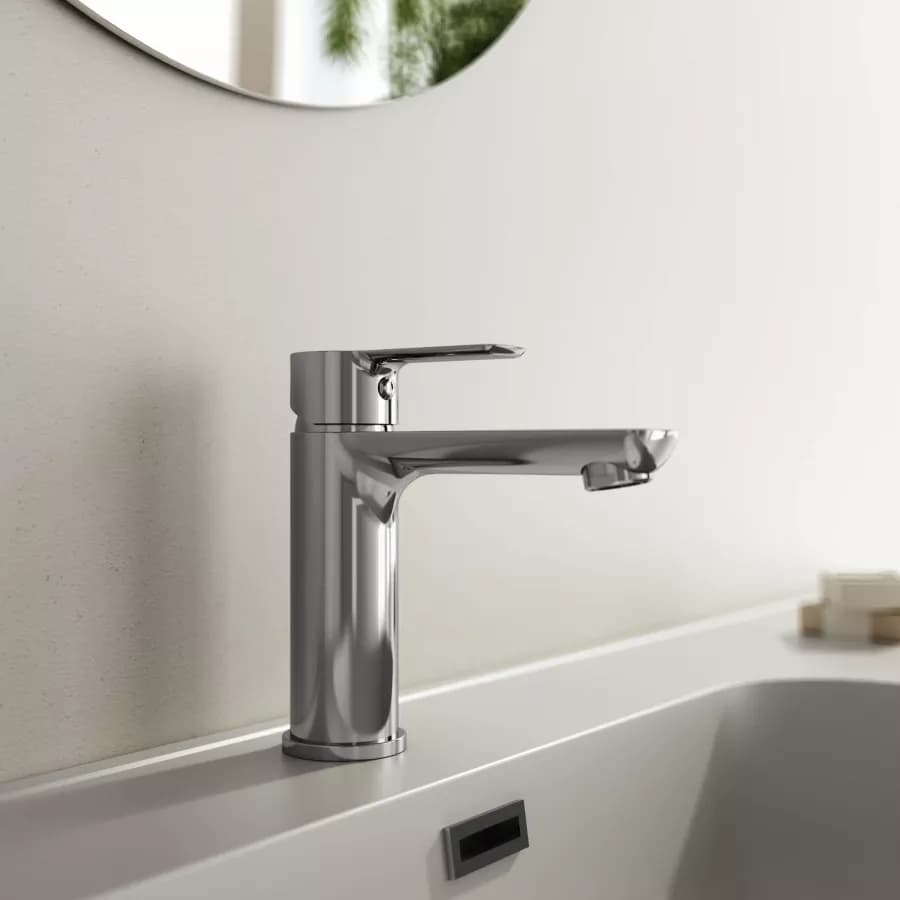 Set miscelatore lavabo e bidet con incasso doccia cromo – Key