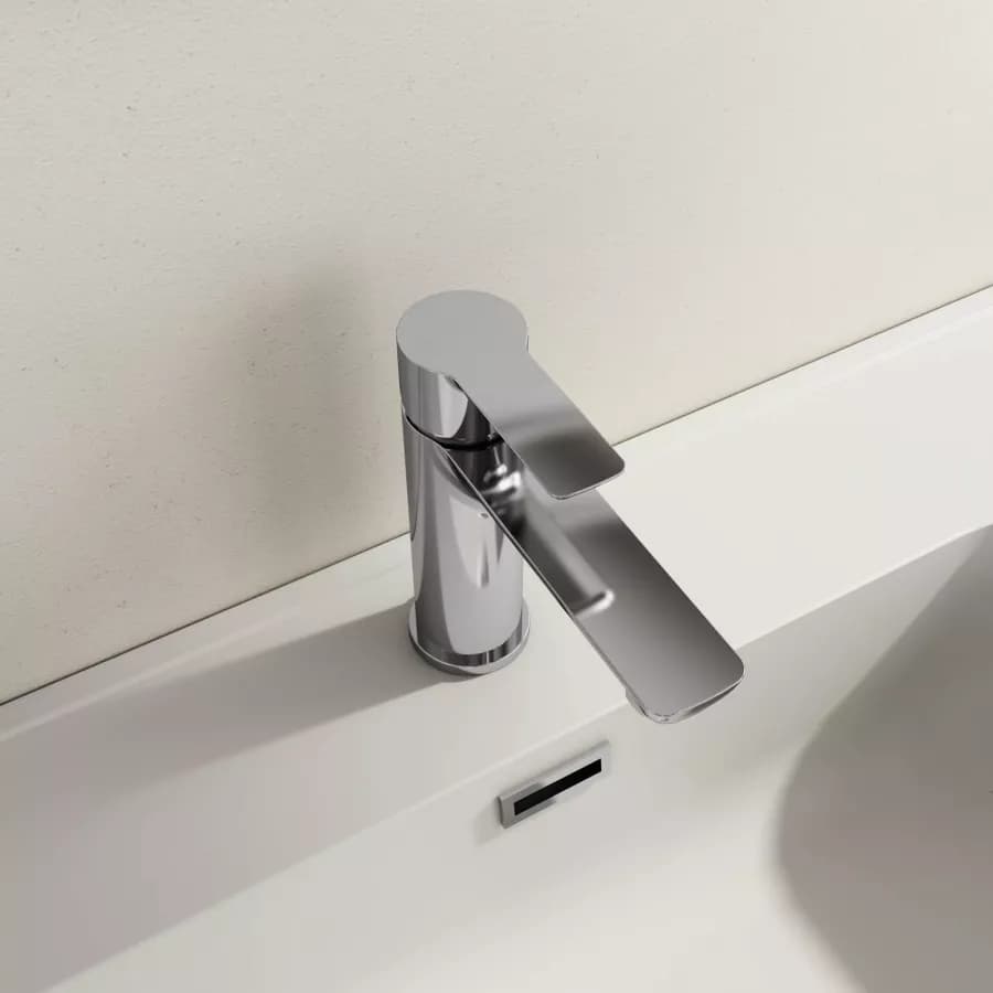 Set miscelatore lavabo e bidet con incasso doccia cromo – Key