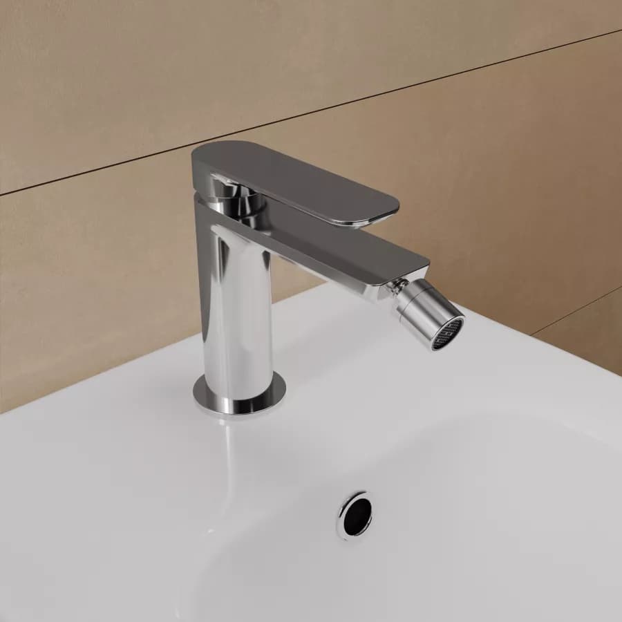 Set miscelatore lavabo e bidet con incasso doccia cromo – Fusion