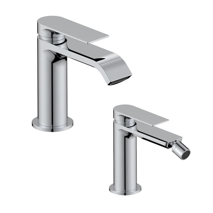 Set miscelatore lavabo e bidet cromo – Iota