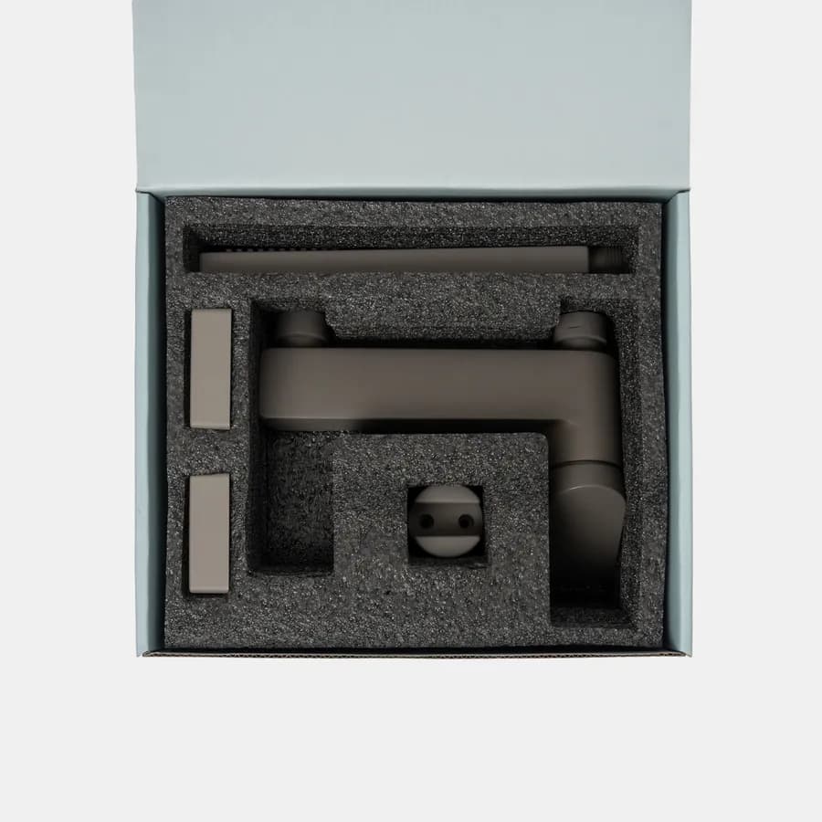 Set miscelatore esterno doccia e set doccino fango - Fusion