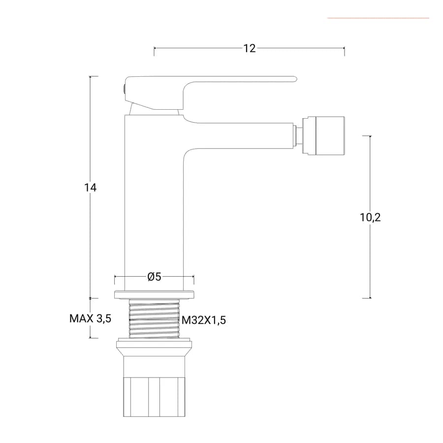 Set miscelatore lavabo alto e bidet cromo – Tila