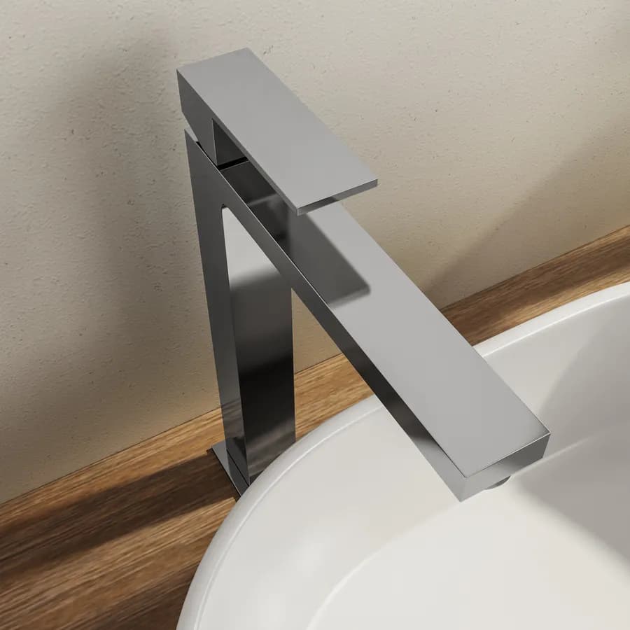 Set miscelatore lavabo alto e bidet cromo – Tiamat