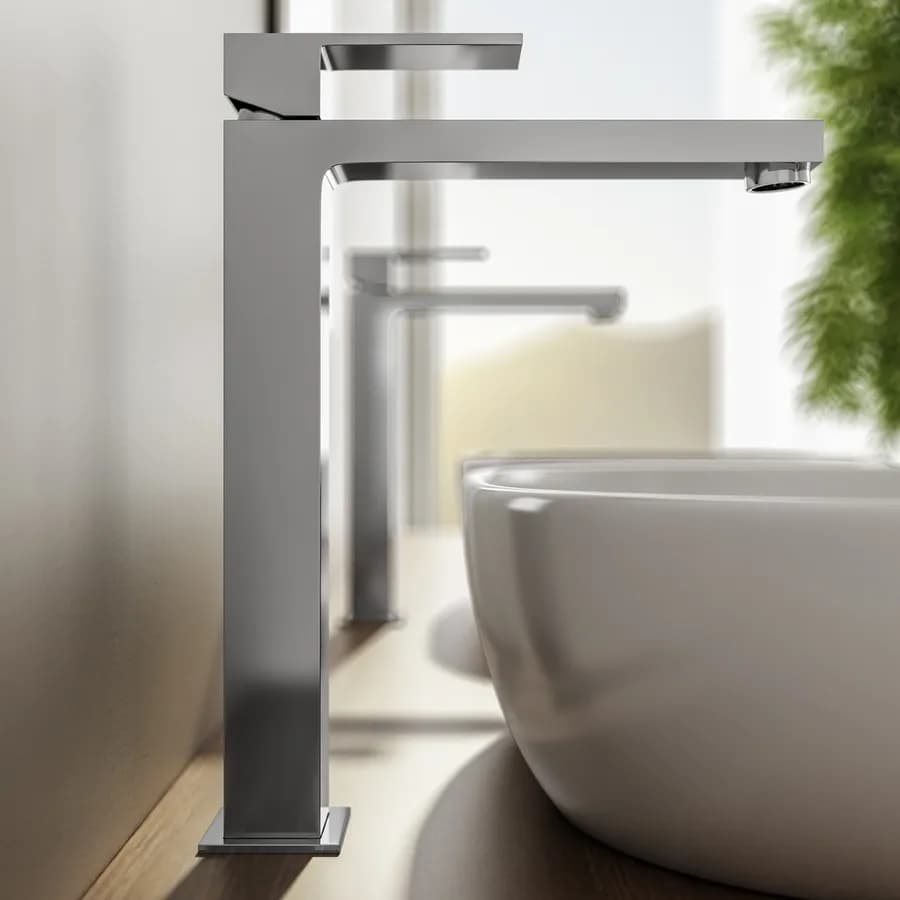 Set miscelatore lavabo alto e bidet cromo – Tiamat