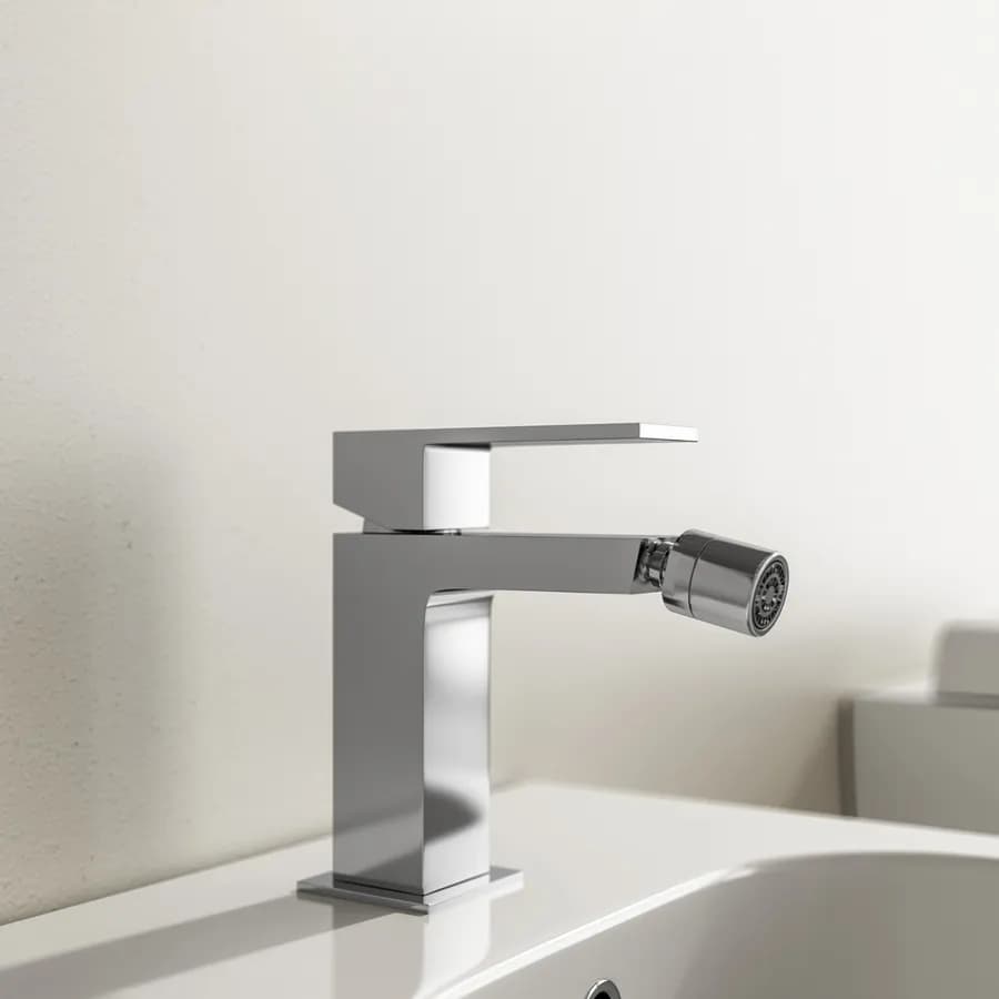 Set miscelatore lavabo alto e bidet cromo – Tiamat