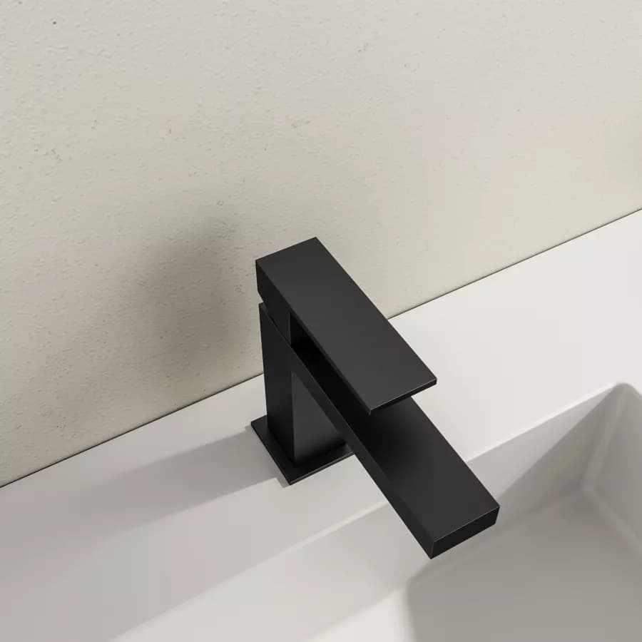 Set miscelatore lavabo bidet e incasso doccia nero – Tiamat