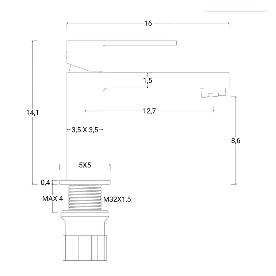 Set miscelatore lavabo e bidet cromo – Tiamat