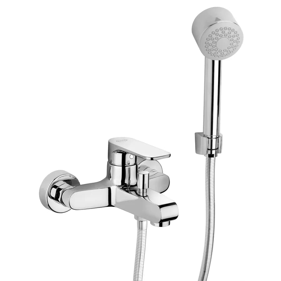 Set miscelatori Jacuzzi - Rubinetteria Plaza lavabo bidet e vasca con accessori