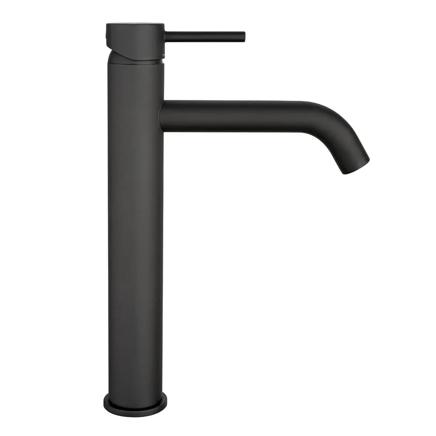 Set miscelatori lavabo alto + bidet nero opaco Gun di Jacuzzi - Rubinetteria