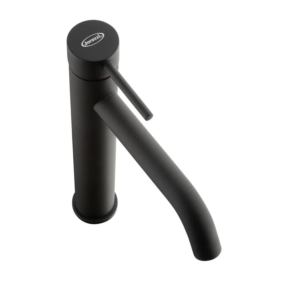 Set miscelatori lavabo alto + bidet nero opaco Gun di Jacuzzi - Rubinetteria