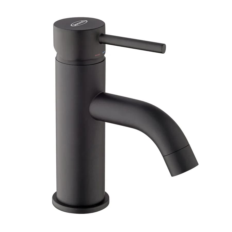 Set miscelatori lavabo + bidet + esterno doccia nero opaco Gun di Jacuzzi - Rubinetteria