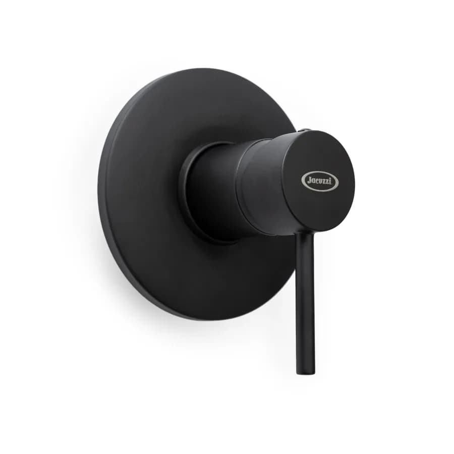Set miscelatori lavabo + bidet + incasso doccia nero opaco Gun di Jacuzzi - Rubinetteria