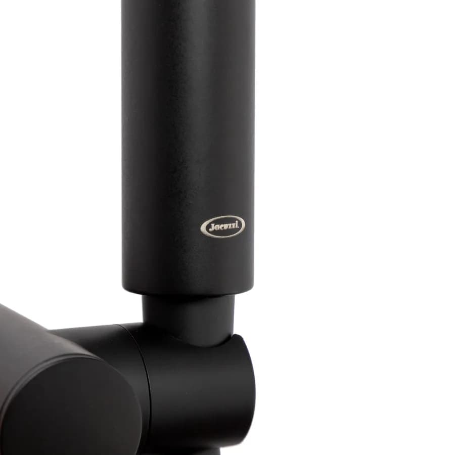 Set miscelatori lavabo + bidet + vasca con accessori nero opaco Gun di Jacuzzi - Rubinetteria