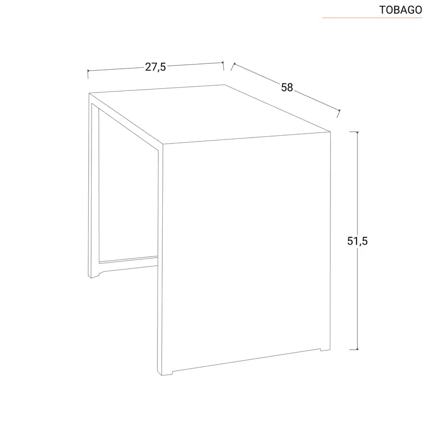Set relax da giardino modulare con 2 divani 2 pouf e tavolino in polyrattan naturale - Tobago