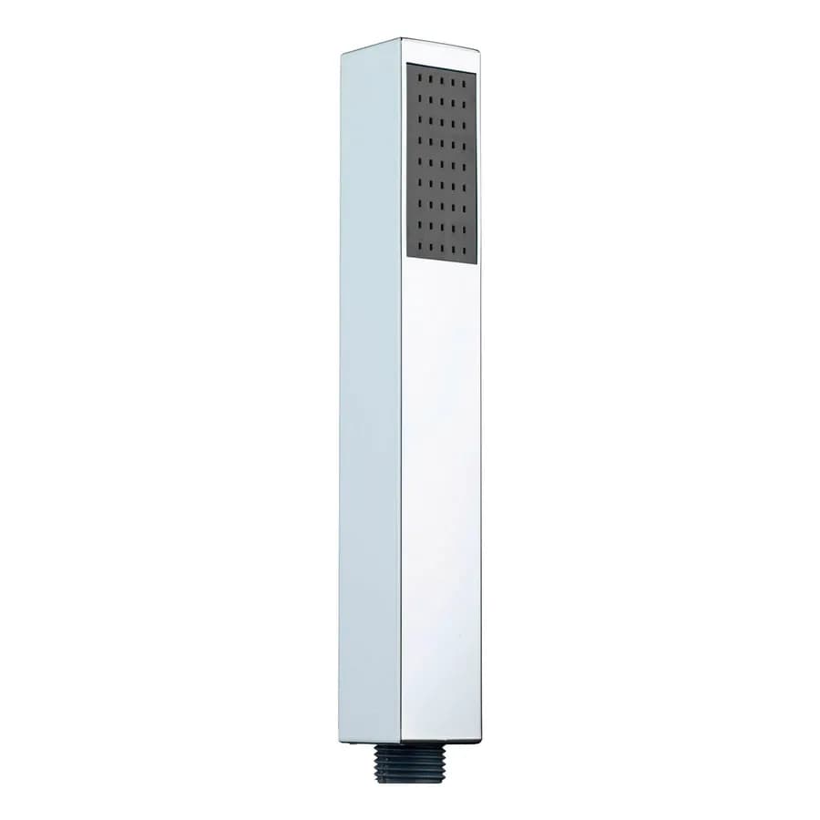 Set squadrato incasso doccia braccio 40 cm soffione e doccino con flessibile