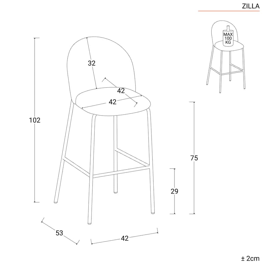Sgabello in velluto blu petrolio con gambe e poggiapiedi in metallo finitura oro - Zilla