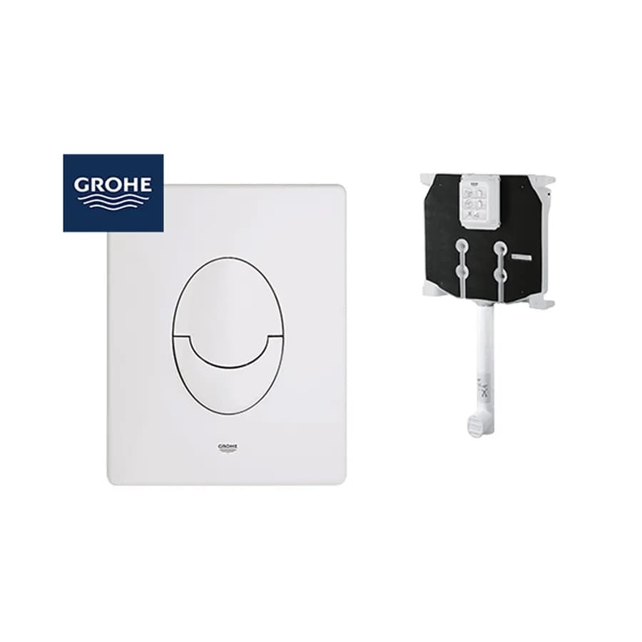 Sistema di scarico Grohe Skate AIR per cassette di scarico con placca di comando