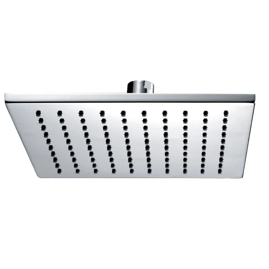 Soffione Jacuzzi - Rubinetteria anticalcare 25x25 cm in ottone cromato per braccio doccia