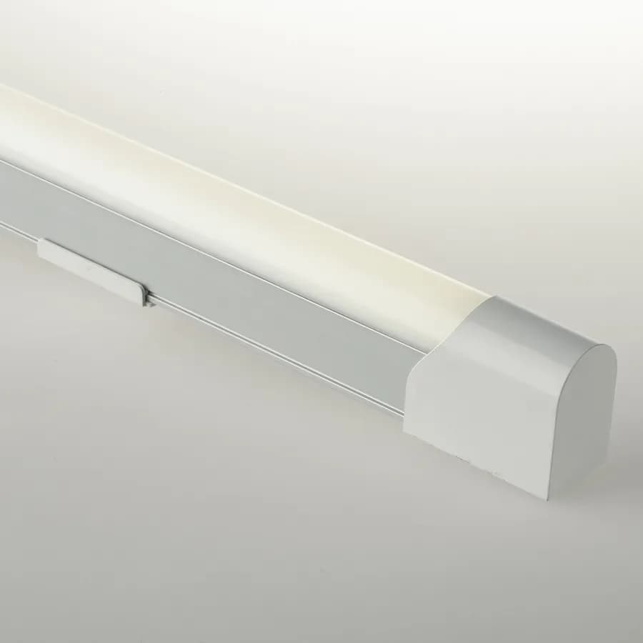 Sotto pensile led 60 cm in alluminio bianco
