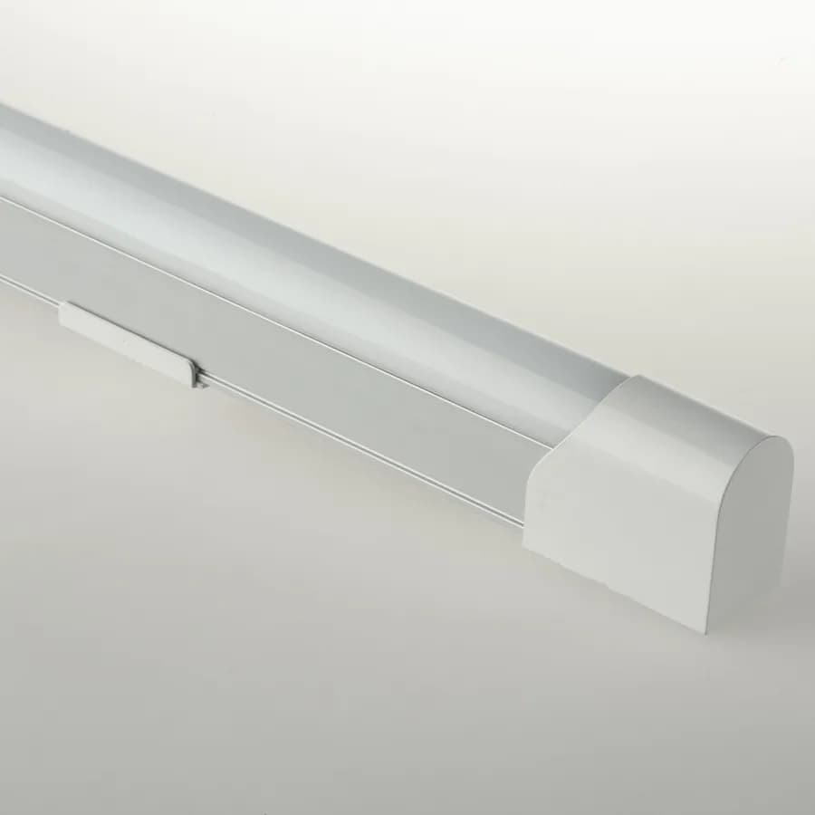 Sotto pensile led 60 cm in alluminio bianco