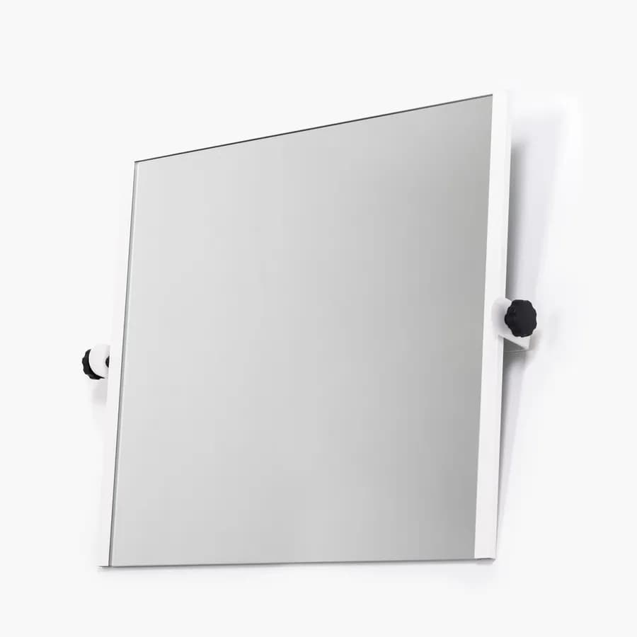 Specchio basculante Sanitosco 60x50 cm bagno accessibile o comunità