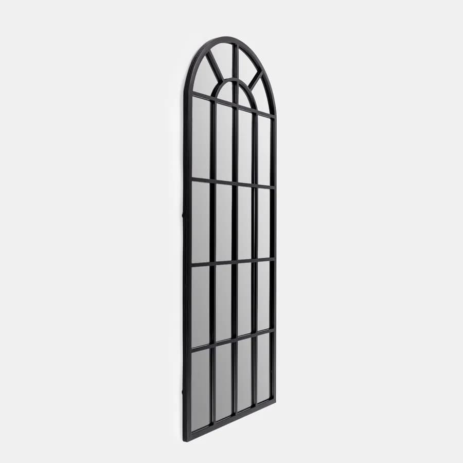 Specchio finestra 160h cm con cornice nera - Windo