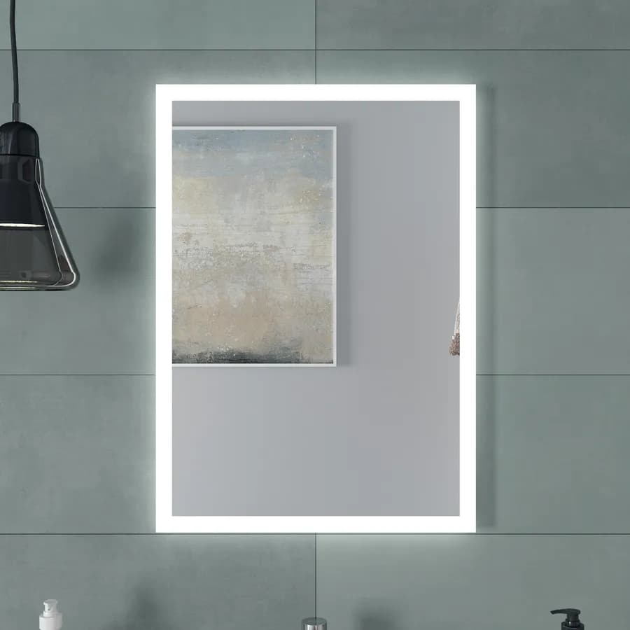 Specchio led 50 x 70 cm reversibile - Afra