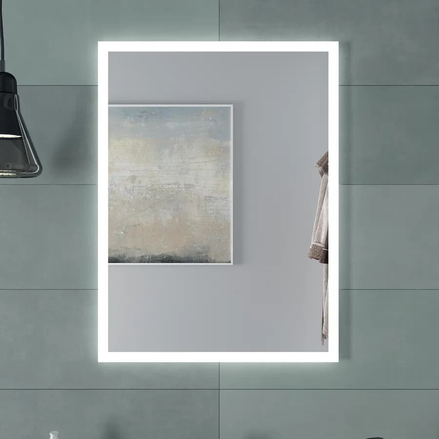 Specchio led 60 x 80 cm reversibile - Afra