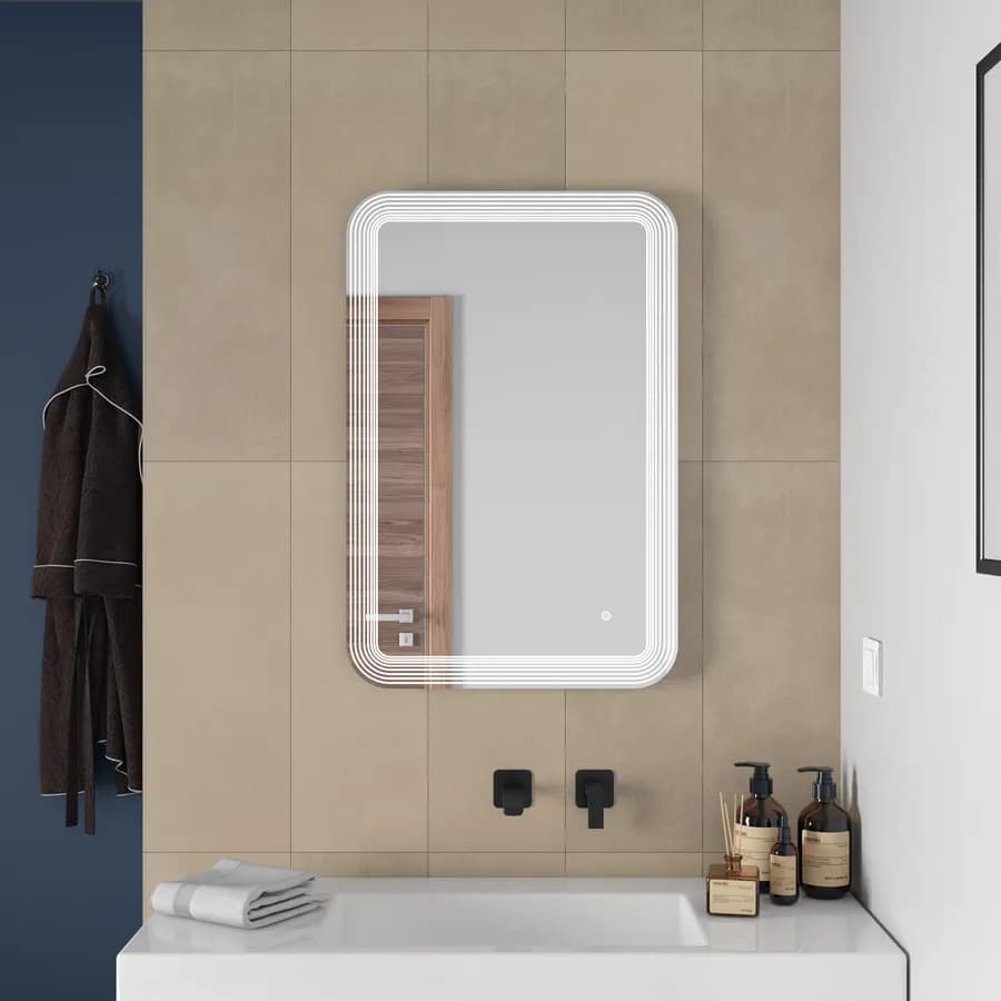 Specchio led 60 x 90 cm con accensione touch - Pursuit