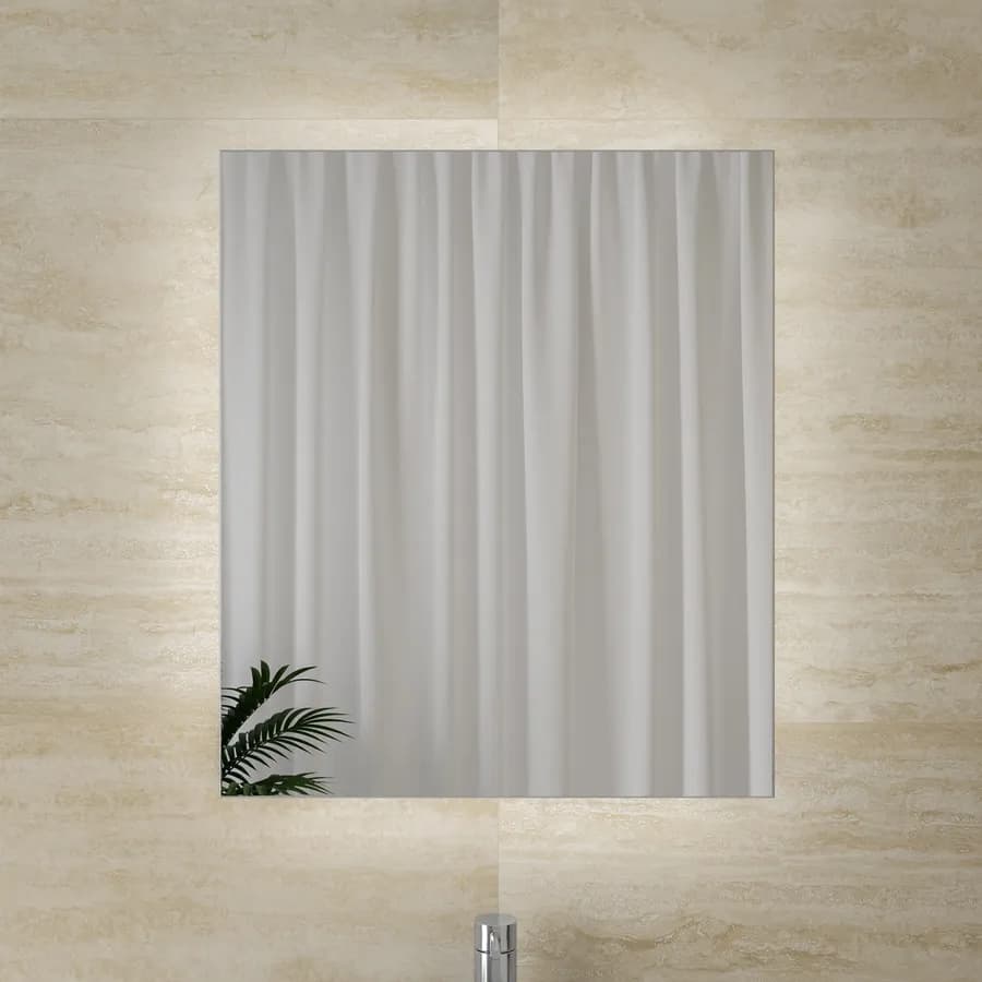 Specchio led 60x70 cm luce fredda reversibile - Cosmeta
