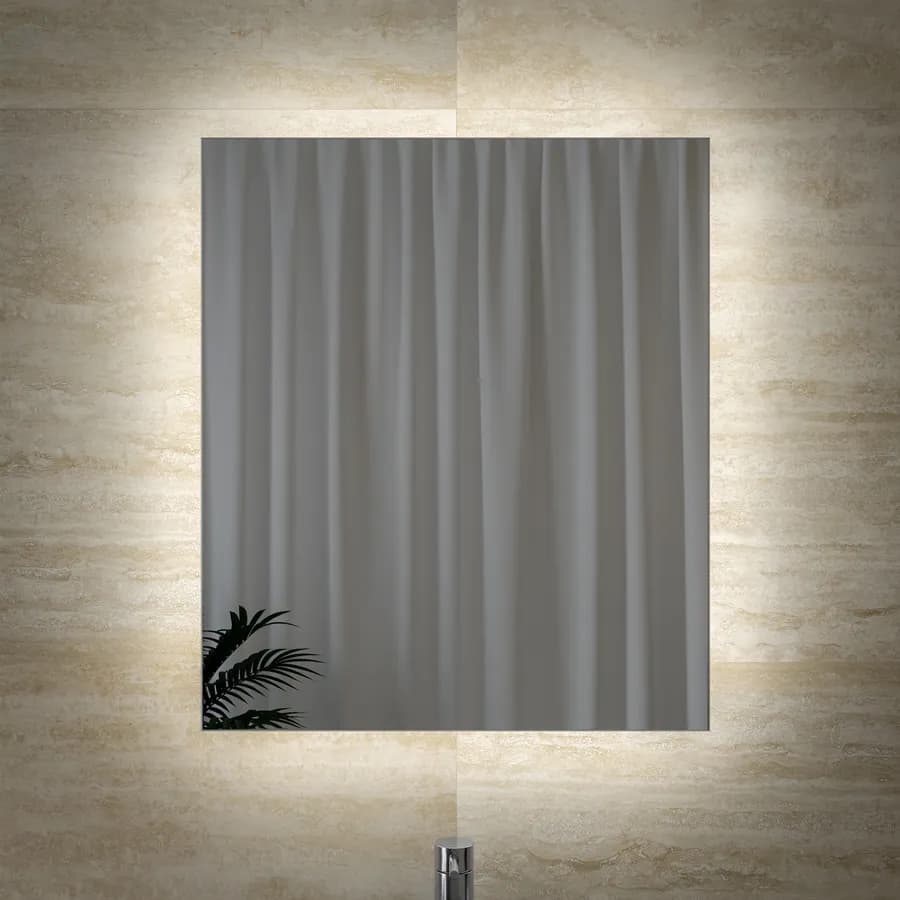 Specchio led 60x70 cm luce fredda reversibile - Cosmeta