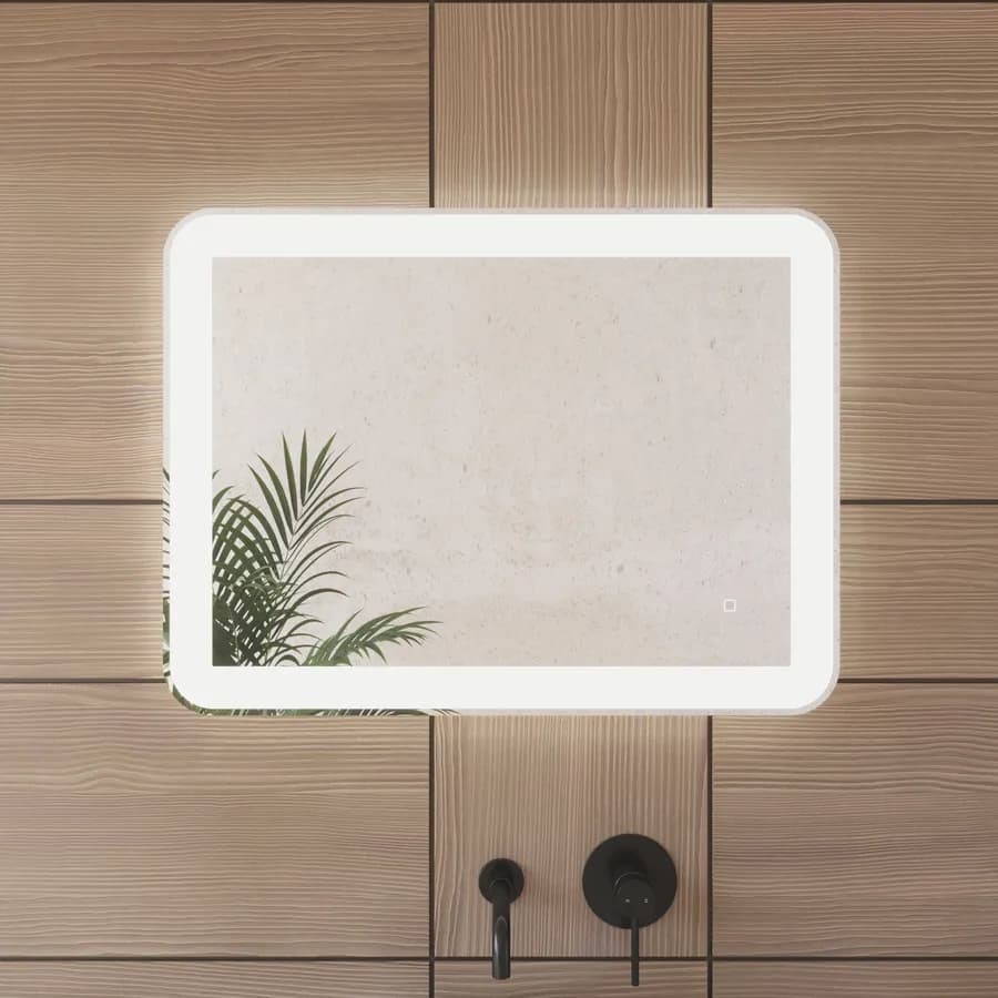 Specchio led 60x80 cm a luce fredda con accensione touch - Select