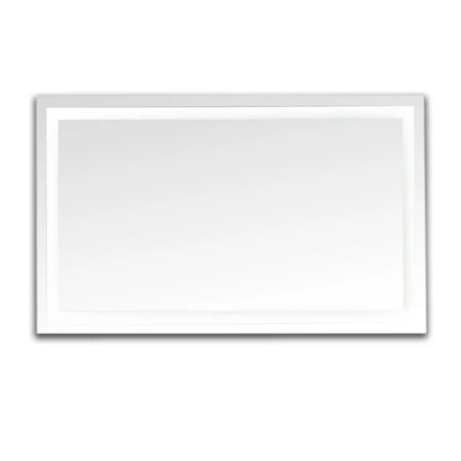 Specchio led 70x100 cm luce fredda con interruttore e reversibile - Verge