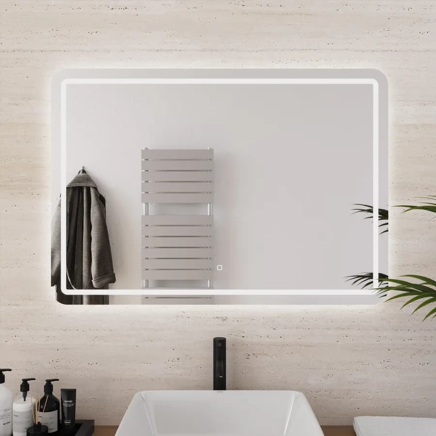 Specchio led 100x70 cm accensione touch - Blunt