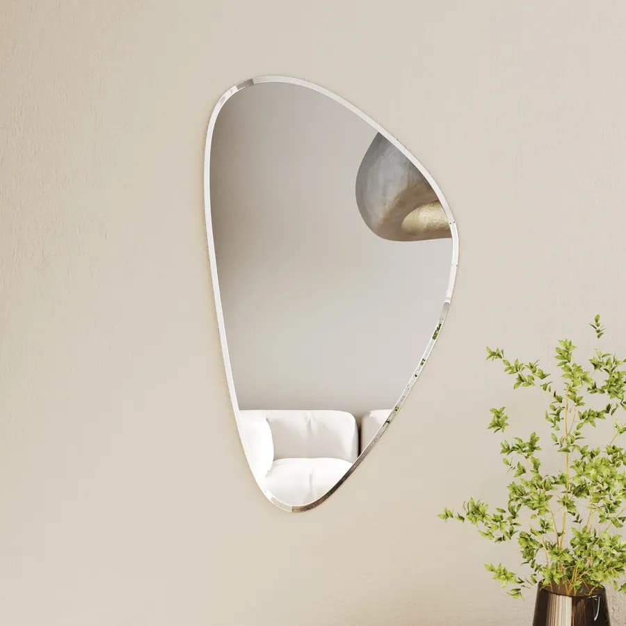 Specchio reversibile 46x78 cm con cornice - Yvette