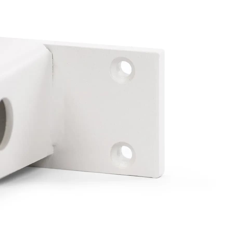 Staffa a L 45 cm regolabile in metallo per mensoloni bagno sospesi - Ghost