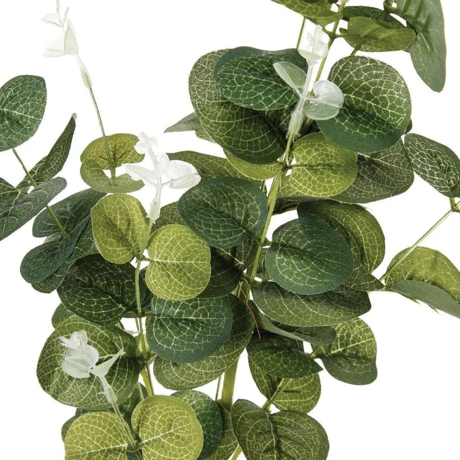 Stelo di eucalipto artificiale 90h cm verde
