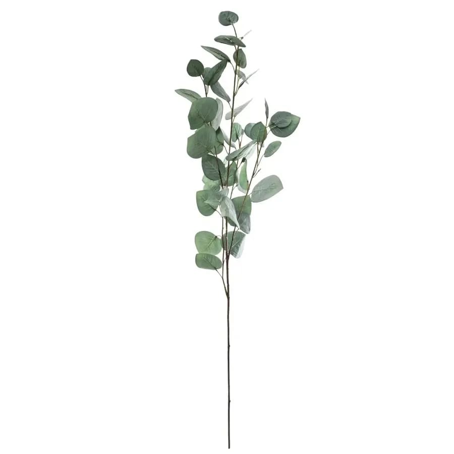 Stelo di eucalipto artificiale 97h cm verde