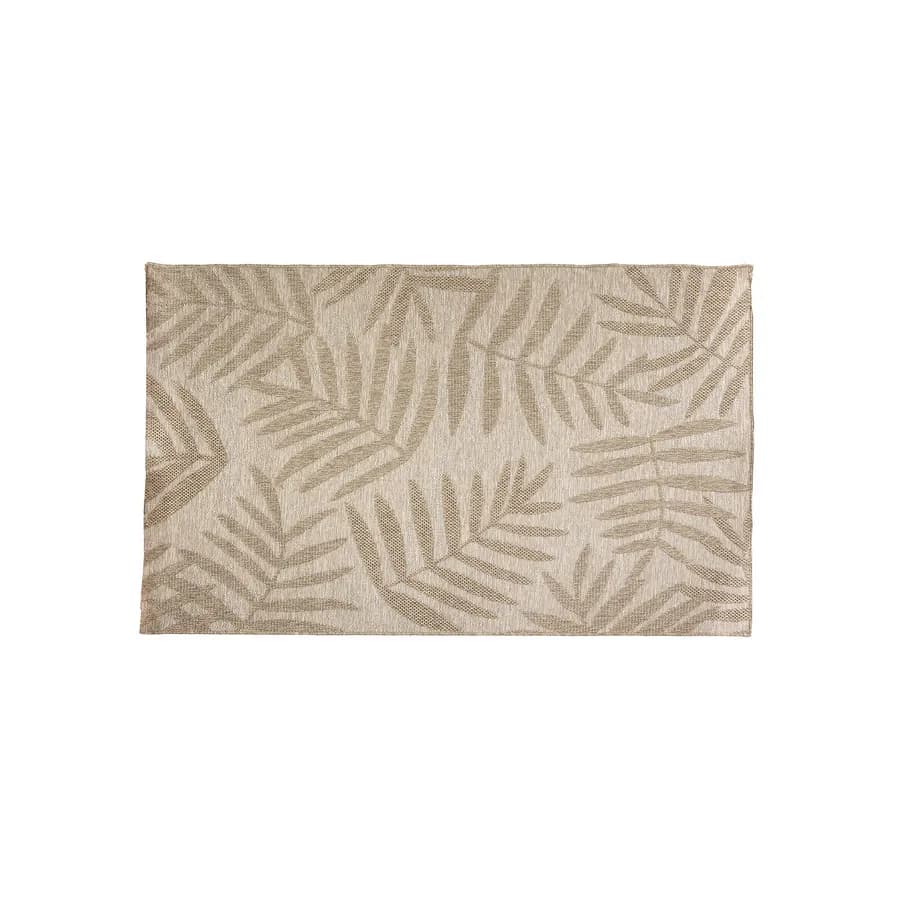 Tappeto da esterno o interno 230x160 cm in polipropilene tortora - Killo