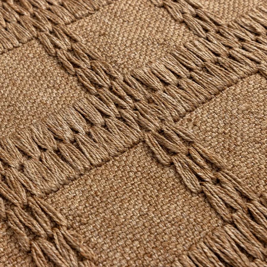 Tappeto da esterno o interno 150x200 cm in polipropilene beige