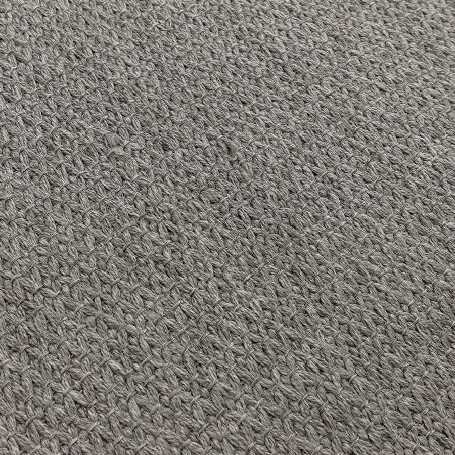 Tappeto da esterno o interno 150x200 cm in polipropilene grigio