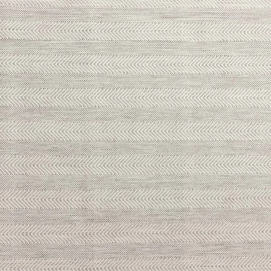 Tappeto da esterno o interno 150x200 cm in tessuto idrorepellente grigio con motivo a spiga - Rupert