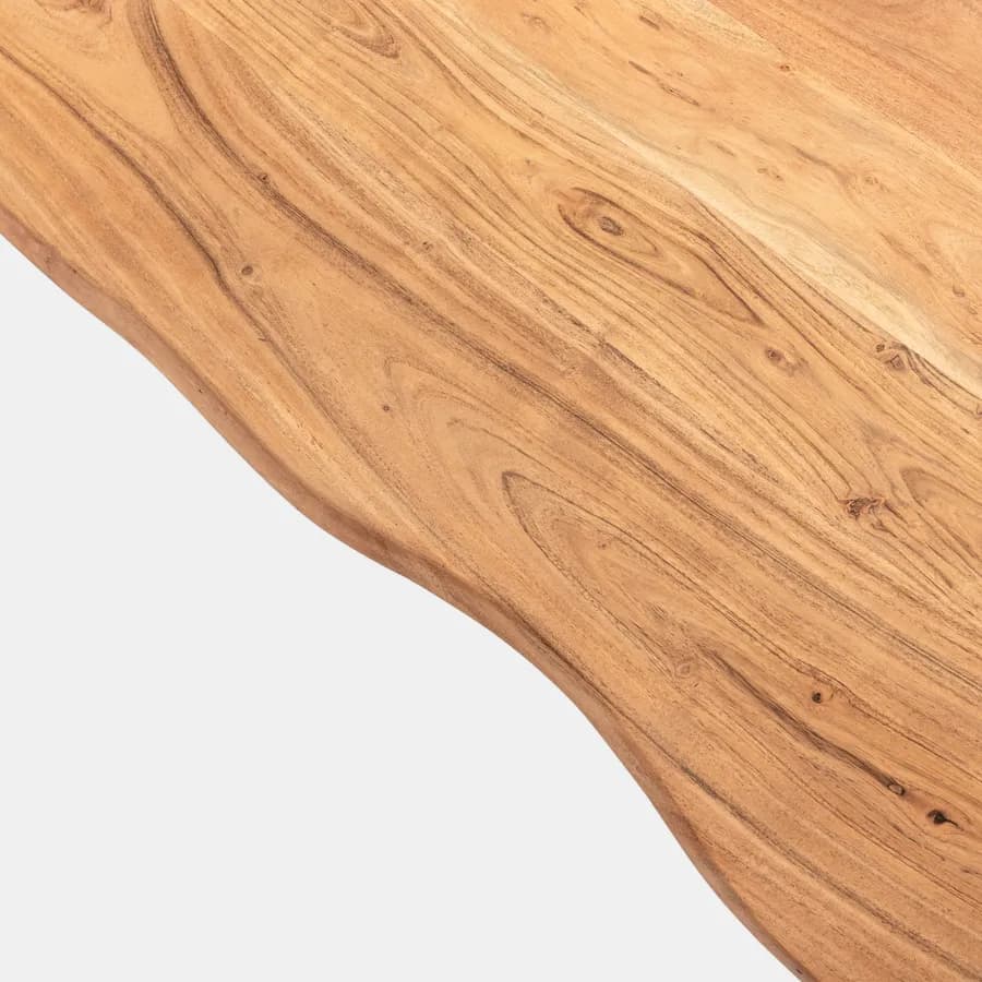 Tavolino 120x80 cm in legno di acacia - Freia Stone