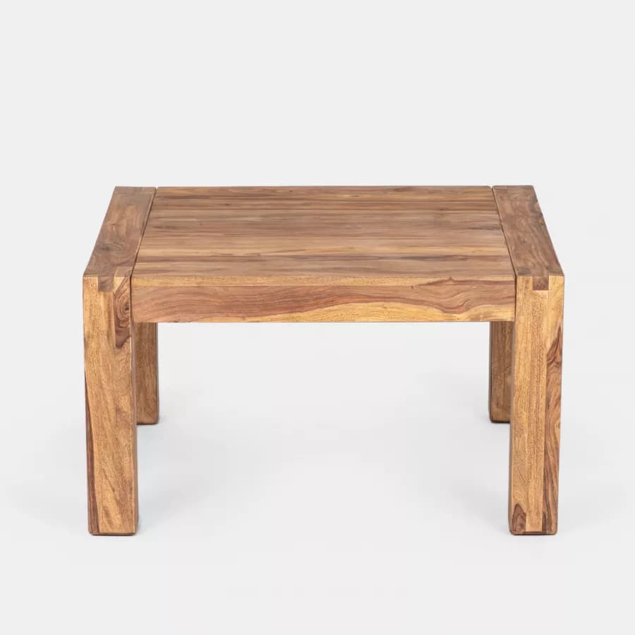 Tavolino 80x80 cm in legno - Freia Sheesham