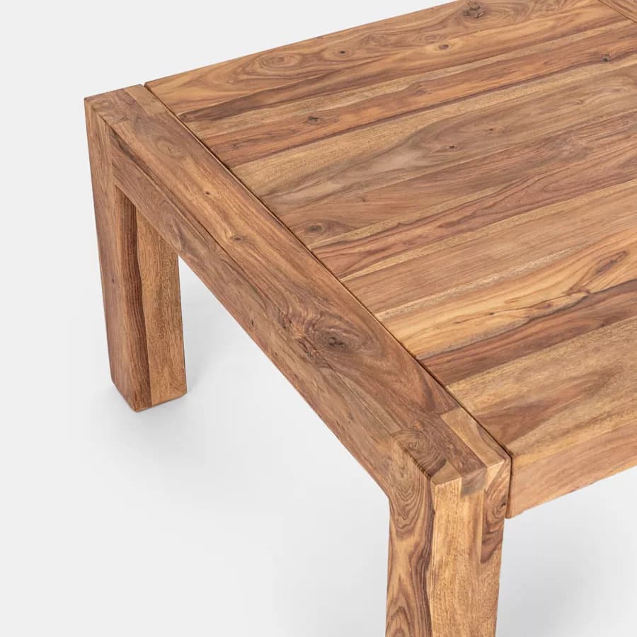 Tavolino 80x80 cm in legno - Freia Sheesham