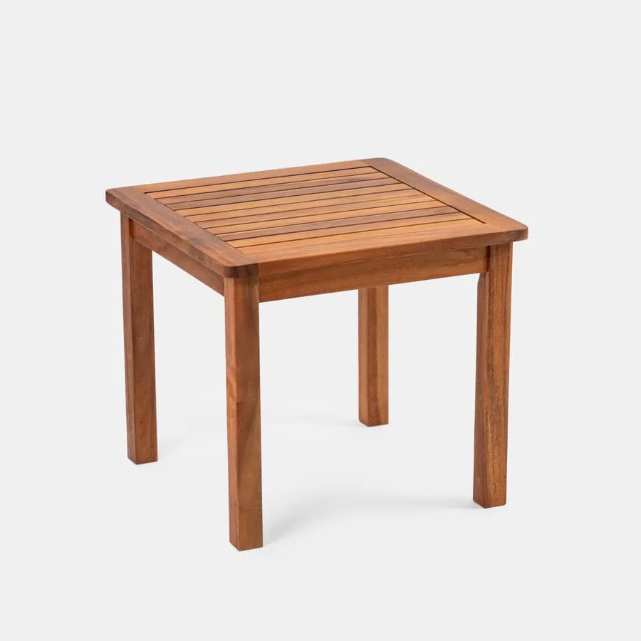 Tavolino da giardino 50x50 cm in legno di acacia - Paja