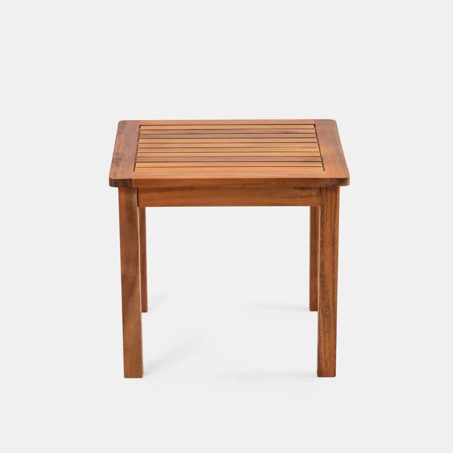 Tavolino da giardino 50x50 cm in legno di acacia - Paja